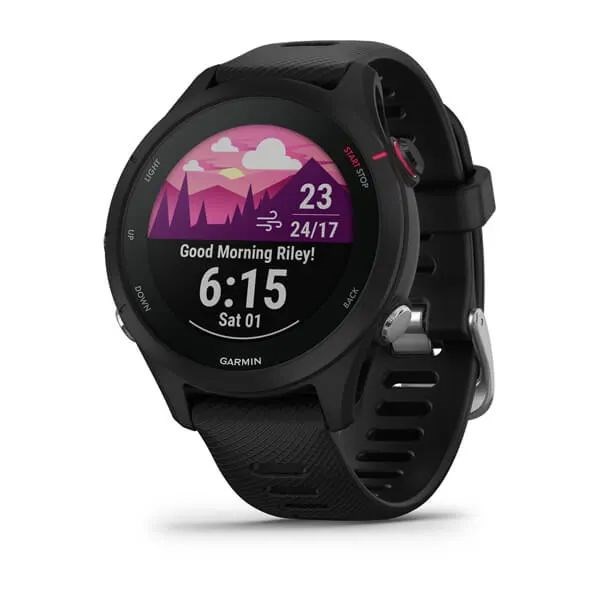 Часы для бега Forerunner 255S Music с черным ремешком 010-02641-32 010-02641-32