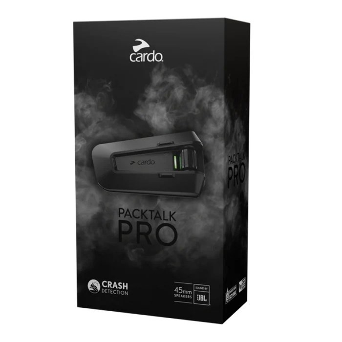 Мотогарнитура Cardo Scala Rider Packtalk PRO Single Bluetooth 5.2 + DMC 2.0 ( v.2024) 2620