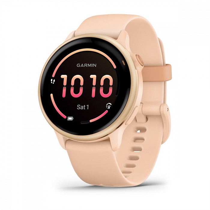 Умные часы Garmin Vivoactive 6 розовые с розовым ремешком  010-02985-03 010-02985-03