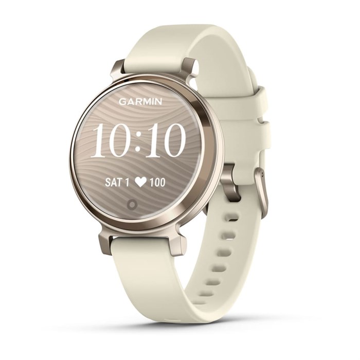 Garmin Lily 2 с безелем цвета кремовое золото, силиконовый ремешок цвета кокоса  010-02839-00 010-02839-00