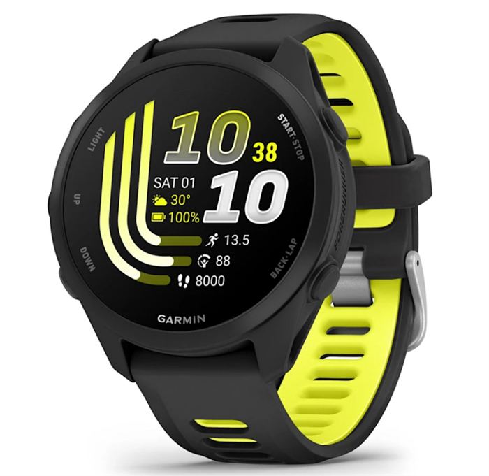 Garmin Forerunner 170 Music Black with Black/Amp Yellow Band