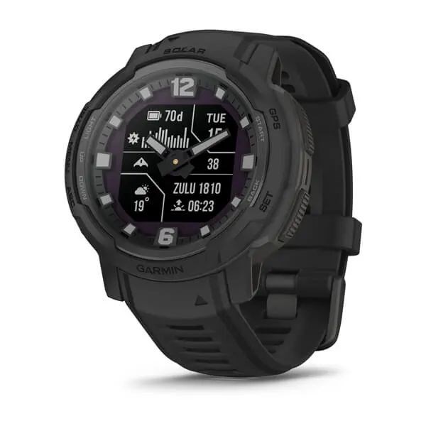 Garmin Instinct Crossover Solar - Tactical Edition, черный 010-02730-00 010-02730-00