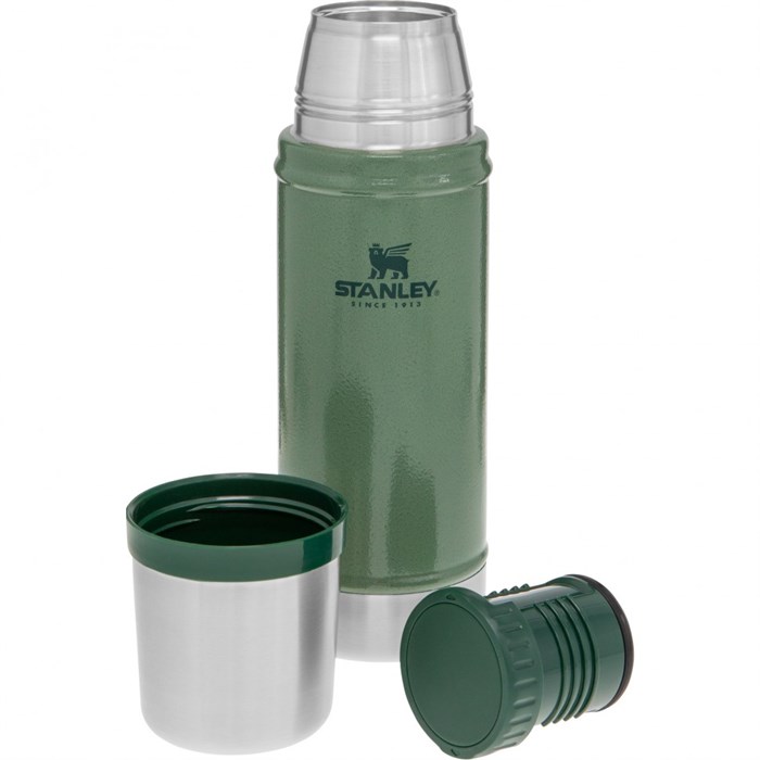 Термос STANLEY Classic 0,47L (10-01228-072) тёмно-зелёный 10-01228-072