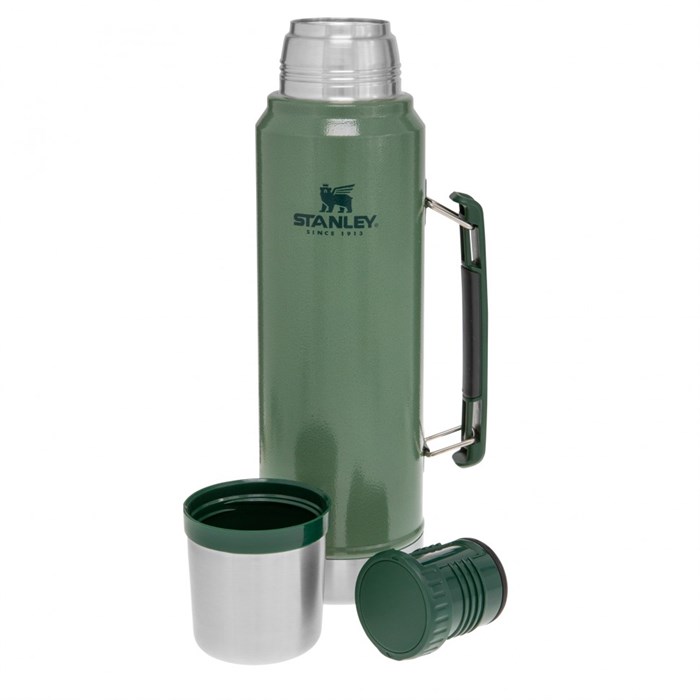 Термос STANLEY Classic 1L (10-08266-001) тёмно-зелёный 10-08266-001