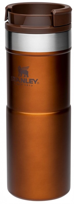 Термокружка STANLEY Classic Neverleak™ 0,35L (10-09855-010) темно-янтарная 10-09855-010