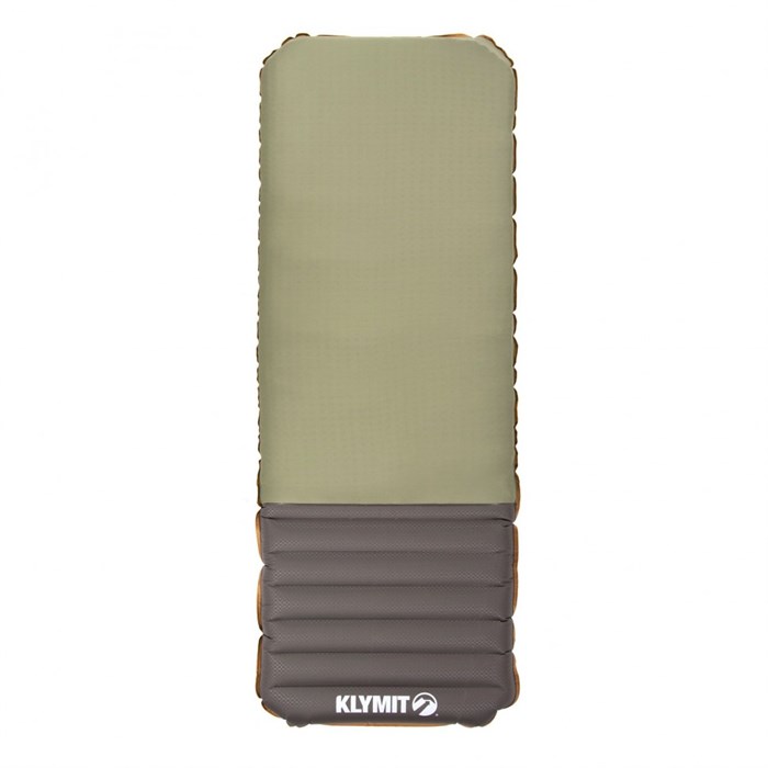 Надувной коврик KLYMIT Klymaloft Regular (06KLGR01C) зелёно-серый 06KLGR01C