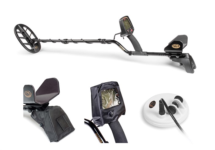 Металлоискатель Fisher F75 LTD Blk Special Edition Black с дополнительной катушкой 5'' и защитными чехлами F75LTD-BLKR