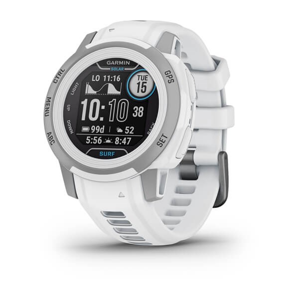 Garmin Instinct 2s Solar Surf белый с серебристым безелем 010-02564-03