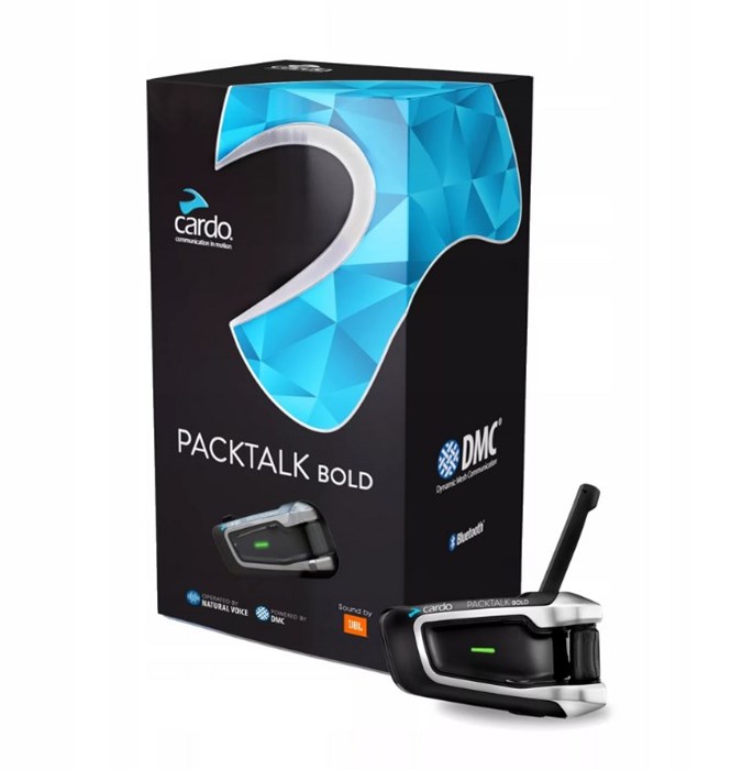 Мотогарнитура Cardo Scala Rider PACKTALK BOLD JBL SINGLE 1950