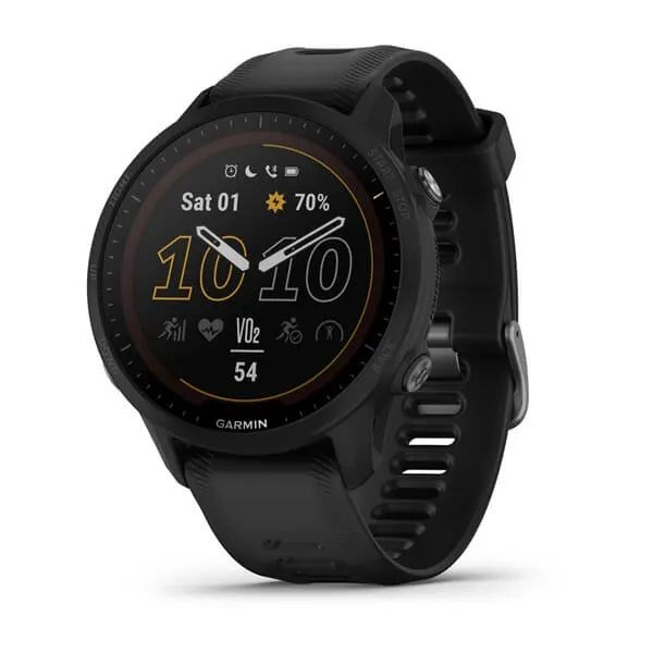 Garmin Forerunner 955 Solar с черным ремешком 010-02638-20