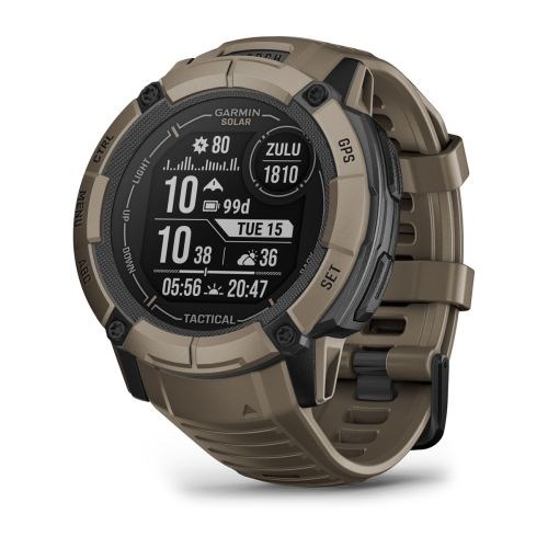 Умные часы Garmin Instinct 2X Solar Tactical Edition, коричневый  010-02805-02 010-02805-02