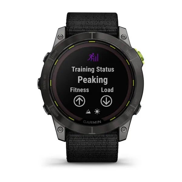 Garmin ENDURO 2 угольно-серый DLC титановый с нейлоновым ремешком UltraFit 010-02754-01 010-02754-01