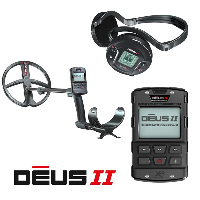 Металлоискатель DEUS 2 с катушкой 22 FMF (9"), блоком управления и наушниками WS6 DEUS2-22FMFRCWS6RE