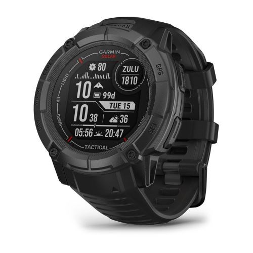 Умные тактические часы Garmin Instinct 2X Solar Tactical Edition, черный 010-02805-03 010-02805-03