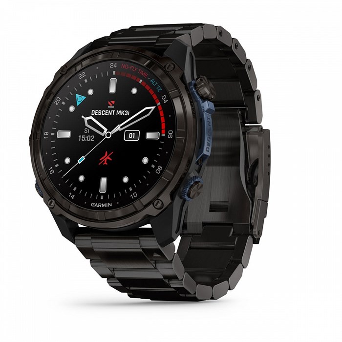 Garmin DESCENT MK3I – 51 мм, титановый угольно-серый, DLC, титановый браслет 010-02752-14 010-02752-14