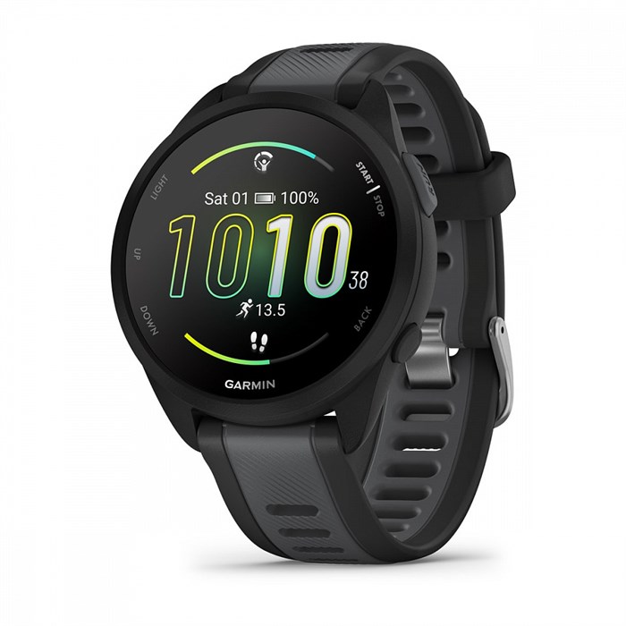 Garmin Forerunner 165 Music черный c серым ремешком  010-02863-30 010-02863-30