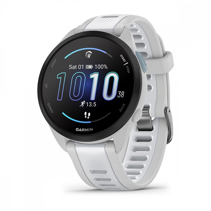 Garmin Forerunner 165 Music белый c серым ремешком  010-02863-31 010-02863-31