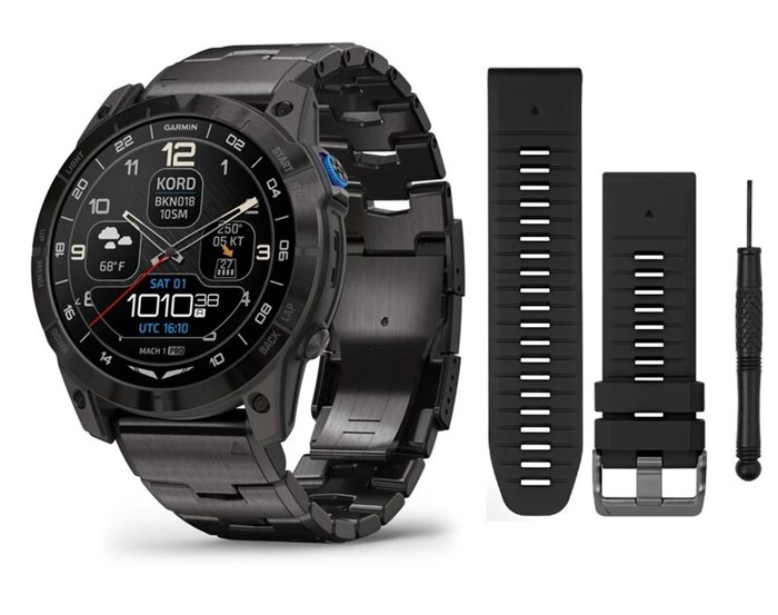 Умные часы Garmin D2 Mach 1 Pro Titanium Aviator 010-02804-81 010-02804-81