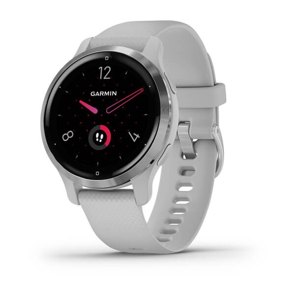 Умные часы Garmin Venu 2S серебристые  010-02429-12 2346