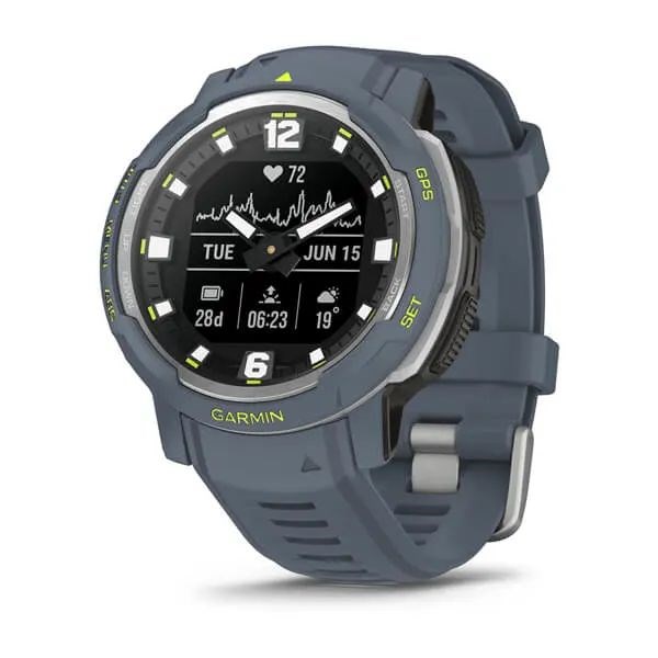 Умные часы Garmin Instinct Crossover - Standard Edition, синий гранит 2403