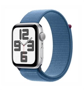 Apple Watch SE 2023, 40 мм, алюминий цвета "серебро", Winter Blue Sport Loop (MRE33) MRE33