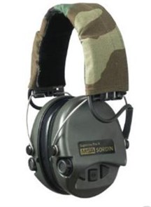 Наушники активные Sordin (MSA) Supreme Pro-X, хаки, оголовье-ткань SOR75302-X-S 2707