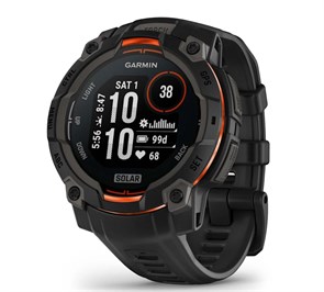 Умные часы Garmin Instinct 3  45 mm, Solar Black  010-02934-00 010-02934-00