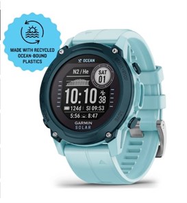 Дайверский компьютер Garmin Descent G1 Solar - Ocean Edition Azure  010-02604-04 010-02604-04