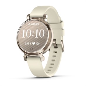 Garmin Lily 2 с безелем цвета кремовое золото, силиконовый ремешок цвета кокоса  010-02839-00 010-02839-00