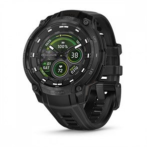 Умные часы Garmin Instinct Crossover AMOLED - Tactical Edition, черный   010-03398-02 010-03398-02