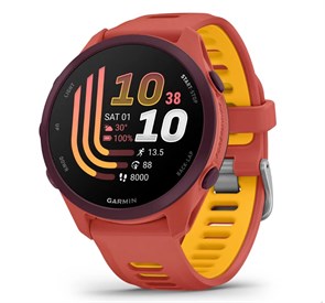 Часы для бега Garmin Forerunner 170 Music Red Pink с лентой Red Pink/Mango 010-03920-13