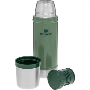 Термос STANLEY Classic 0,47L (10-01228-072) тёмно-зелёный 10-01228-072