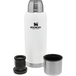 Термос STANLEY Adventure 1L (10-01570-021) белый 10-01570-021