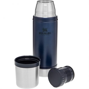 Термос STANLEY Classic 0,47L (10-01228-088) cиний 10-01228-088
