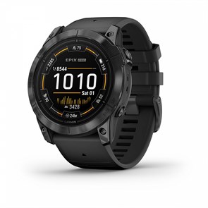 Garmin epix Pro (Gen 2) Standard Edition 51 мм, серый, черный силиконовый ремешок  010-02804-21 010-02804-21