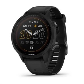 Garmin Forerunner 955 Solar с черным ремешком 010-02638-20