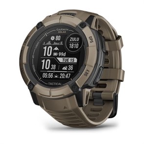 Умные часы Garmin Instinct 2X Solar Tactical Edition, коричневый  010-02805-02 010-02805-02
