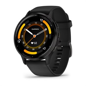 Спортивные смарт-часы Garmin Venu 3 черные с серым безелем  010-02784-01 010-02784-01
