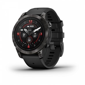 Умные часы Garmin epix Pro (Gen 2) Sapphire Edition 47 мм, титановый, угольно-серый DLC, черный ремешок 010-02803-11 010-02803-11