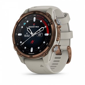 Garmin Descent Mk3i – 43 мм, титановый корпус с бронзовым PVD-покрытием, серый ремешок 010-02753-14 010-02753-14