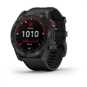 Умные часы Garmin Fenix 7X Solar серый с черным ремешком 010-02541-01 2243