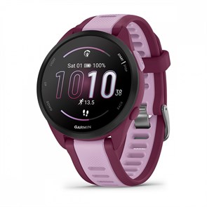 Garmin Forerunner 165 Music лиловый c малиновым ремешком  010-02863-33 2264