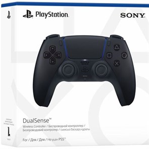 Беспроводной геймпад Sony DualSense Black для PlayStation 5 2291