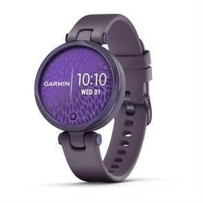 Смарт часы Garmin LILY безель цвета полночная орхидея, корпус темная орхидея и силиконовый ремешок  010-02384-12 2366