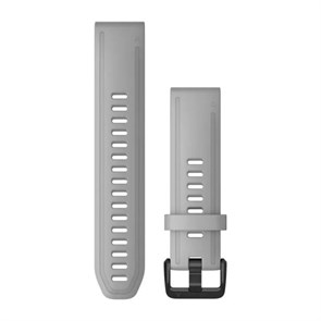 Ремешок сменный Garmin QuickFit 20 мм (силикон) серый 010-12866-00