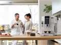 Кофемашина DeLonghi Dinamica ECAM 350.35W, белая 2561