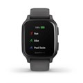Умные часы Garmin Venu Sq серый с алюминиевым безелем и с силиконовым ремешком  010-02427-10 2565