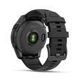 Умные часы Garmin fenix E - 47 мм, AMOLED серый безель, черный силиконовый ремешок  010-03025-01 010-03025-01