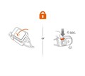 Фонарь налобный Petzl BINDI, Green E102AA02 E102AA02