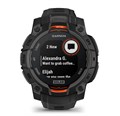 Умные часы Garmin Instinct 3  45 mm, Solar Black  010-02934-00 010-02934-00